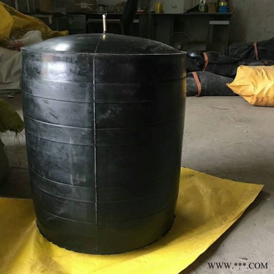 天然橡胶圆形管道封堵气囊 橡胶充气气囊 污水管道闭水试验闭气实验气囊