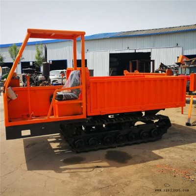 乘坐式农用履带运输车 全地形用的履带车 工程橡胶履带输送车