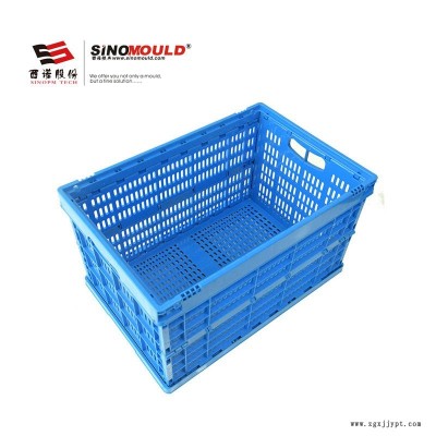 西诺折叠周转箱SHG604034C2 塑料折叠筐PP加厚 物流中转箱防静电 塑胶周转箱定制