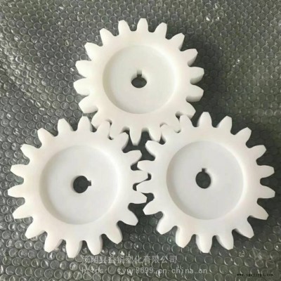定制高精度耐磨POM齿轮白色POM聚甲醛塑料齿轮POM齿轮注塑加工