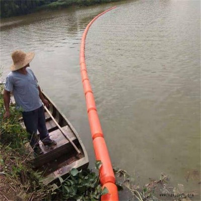 拦截浮漂垃圾水葫芦浮筒 滚塑加工塑料浮筒 拦污网浮筒安装