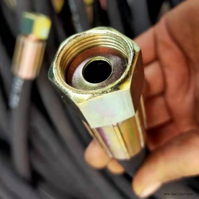 高压胶管 液压胶管 胶管总成 压滤机用胶管总成M22*1.5A型接头 通达橡塑 Φ13-1层