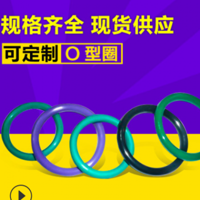 厂家定制氟胶O型圈耐高温硅胶密封圈 防水耐油塑料丁晴橡胶垫圈