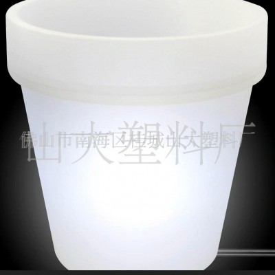 加工定制大型滚塑加工，滚塑灯箱花盆外壳，PE灯箱（环保）(图)