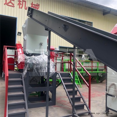 广东景区垃圾塑料可乐瓶粉碎机，PET废料矿泉水瓶可乐瓶破碎机