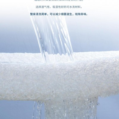 青岛聚力德-粉丝鸟巢纤维黑科技床垫设备床垫内芯