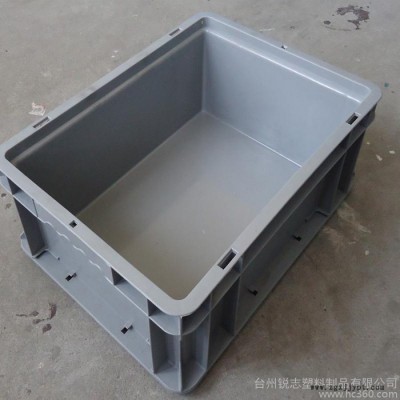 供应400-120加强底塑料物流箱 苏州可堆叠塑料箱 上海塑料物流箱