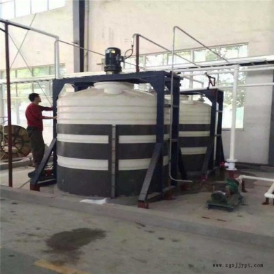 10吨搅拌塑料罐 重庆10吨药剂搅拌PE储罐