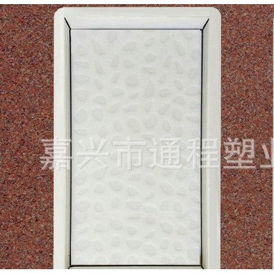 大量销售  大型塑料模具 鹅卵石盖板塑料模具71.5x40x6