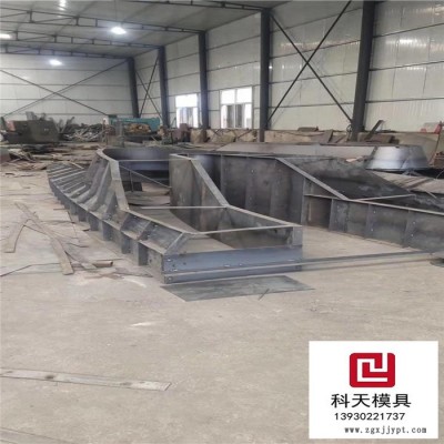 建信模具 高速收费岛模具