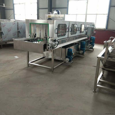 塑料模具清洗机  养鸡笼清洗机  鸭笼消毒清洗流水线  山东义康制造