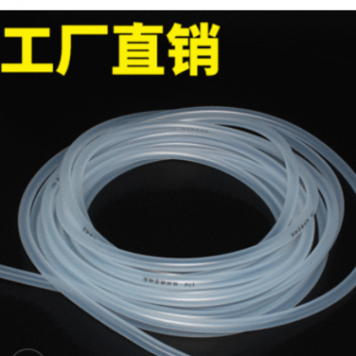 厂家直供超薄耐高温硅胶管 硅胶管透明耐压 食品级蠕动泵硅胶软管