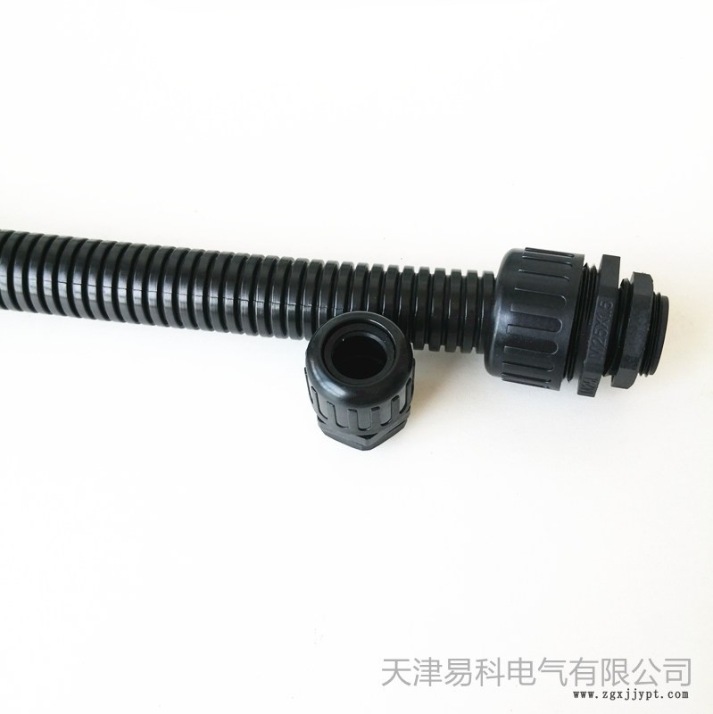 山东德州厂家批发尼龙软管黑色塑料软管 双层双开口尼龙软管 厂家货源