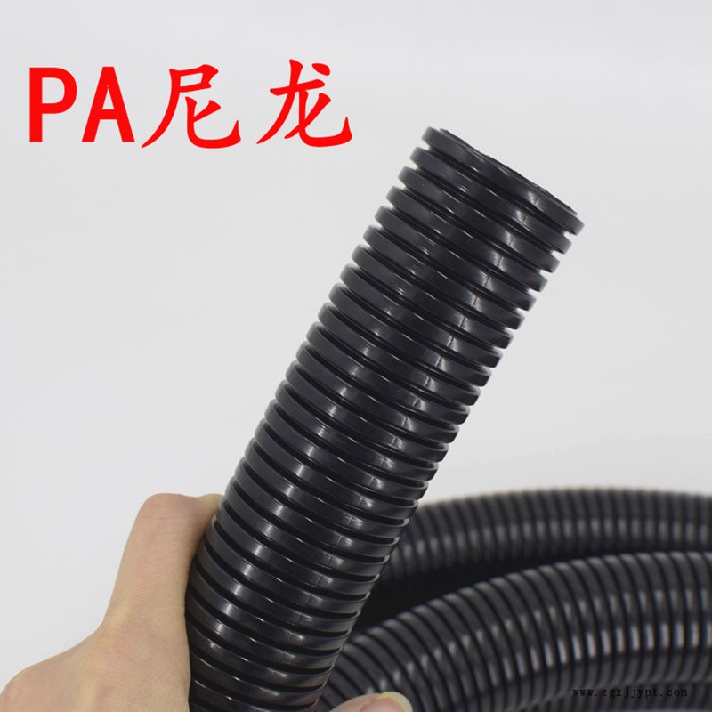 甘肃酒泉厂家批发尼龙软管黑色塑料软管 汽车机器线束?；と砉?规格齐全