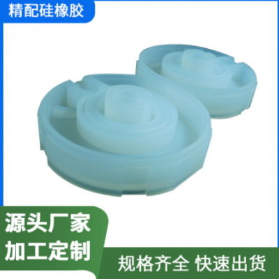 厂家供应白色透气硅胶塞 防滑防水减震机械电子瓶盖塞硅胶制品