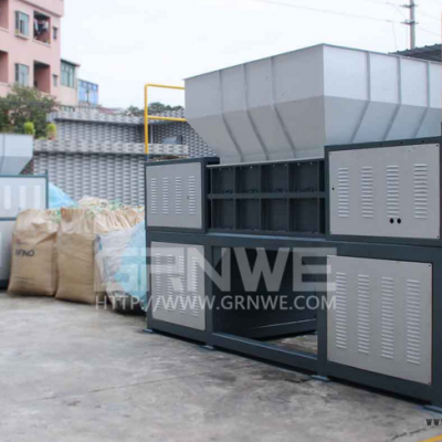 GRNWE品牌产品 爆款油漆桶粉碎机 易拉罐撕碎机 金属撕碎机